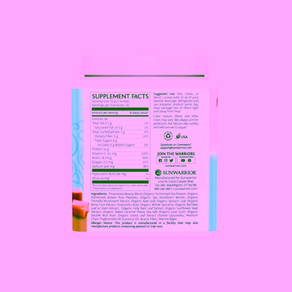 Sunwarrior Collagen Builder slaný karamel