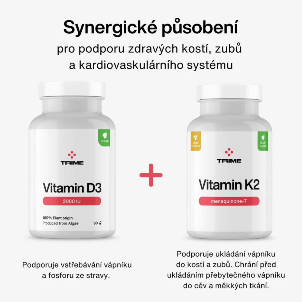 Trime Vitamín K2 80 µg 90 kapslí
