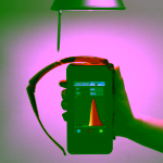 Vitae Světle červené brýle filtr modrého světla v pouzdře