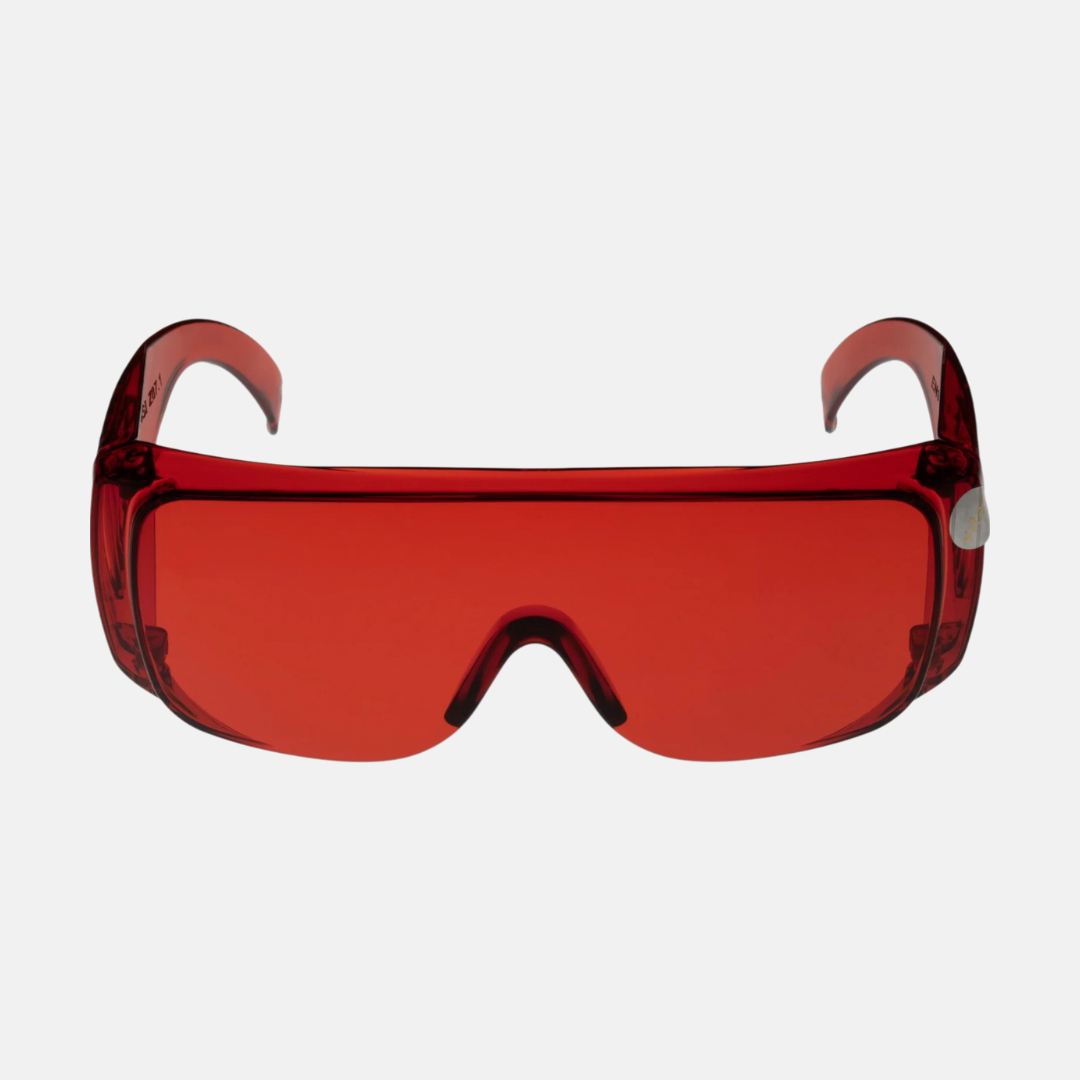 Vitae Světle červené brýle filtr modrého světla v pouzdře