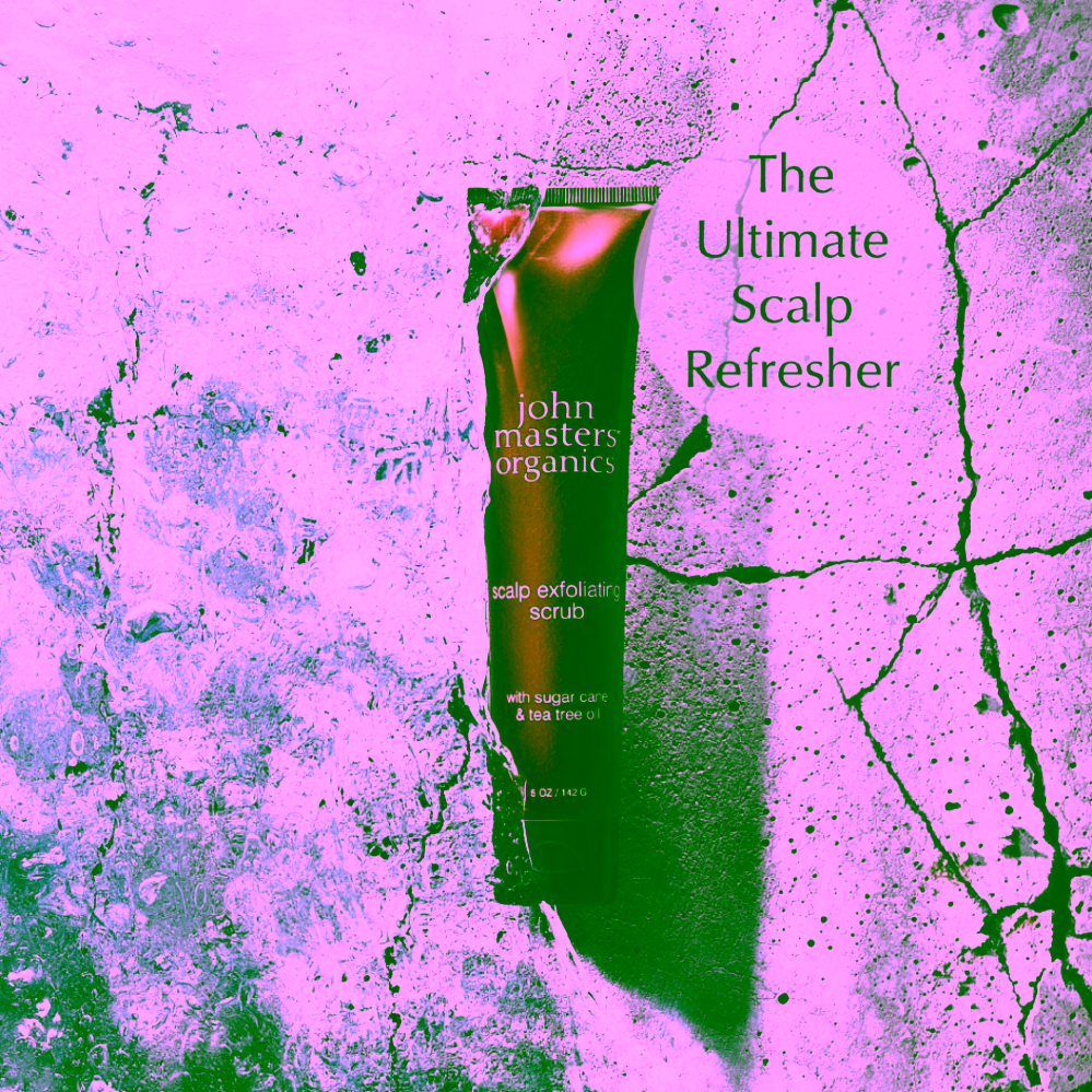 John Masters Organics Čistící peeling pro vlasovou pokožku - růst a zdraví vlasů Scalp Exfoliating Scrub