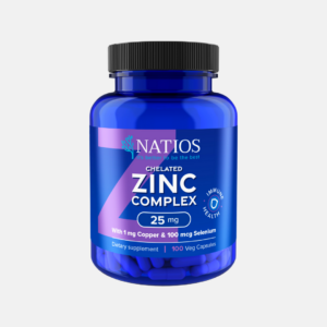 Natios Zinc Chelated Complex Zinek selen měď 25 mg