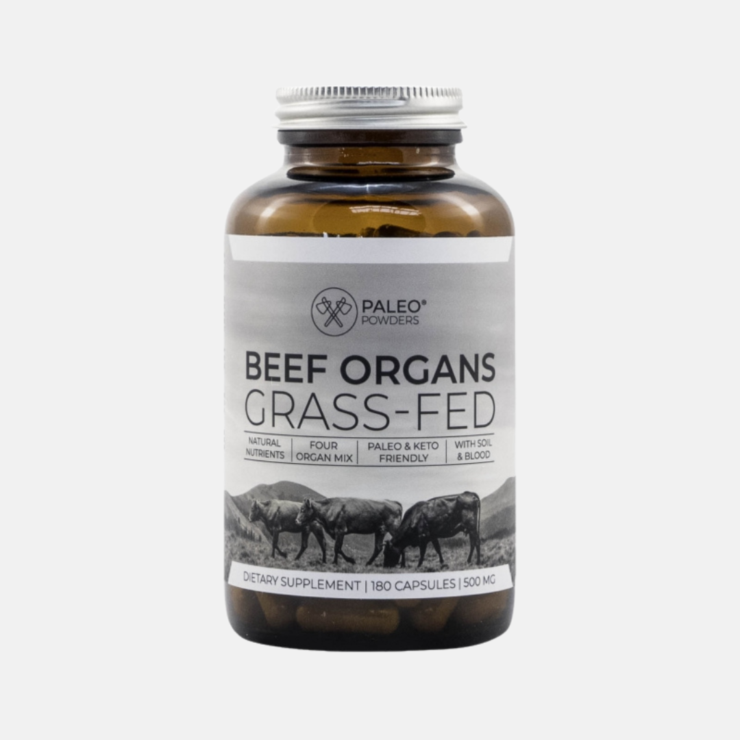 Paleo Powders Hovězí orgány Grass fed organ mix