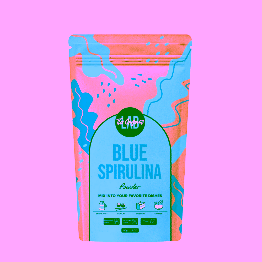 Organic Labs Blue Spirulina Powder - prášek z modré spiruliny 50 g