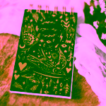 Yoga Day Snový poznámkový bloček pro čarodějku