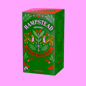 Hampstead Tea London BIO černý čaj English Breakfast 20 ks