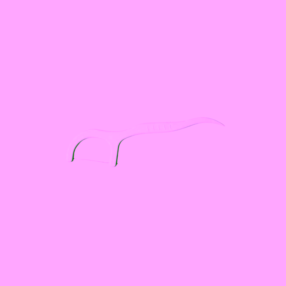 Jack N' Jill Zubní nit s párátkem NFco. Friendly Flossers s přírodní mátovou příchutí