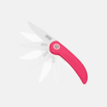 Lurch piknikový nůž růžový