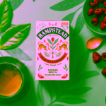 Hampstead Tea London BIO zelený čaj s malinami 20 ks