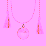 Ilado Love Pregnancy Necklace Rose těhotenská bola