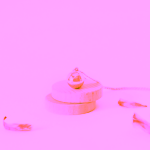 Ilado Love Pregnancy Necklace Rose těhotenská bola