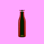 Lurch Trendy termo láhev Burgundy