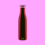 Lurch Trendy termo láhev Burgundy