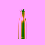 Lurch Trendy termo láhev Gold Metallic