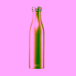 Lurch Trendy termo láhev Gold Metallic