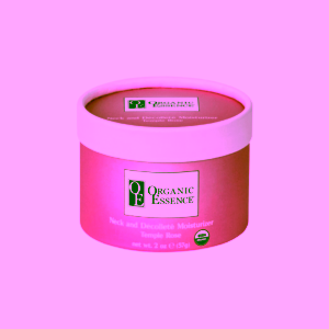 Organic Essence Mangový balzám pro tvář, krk a dekolt bez vrásek Temple Rose