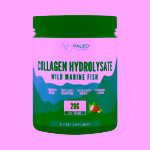 Paleo Powders Kolagen z divokých tresek natural jahoda + vit. C