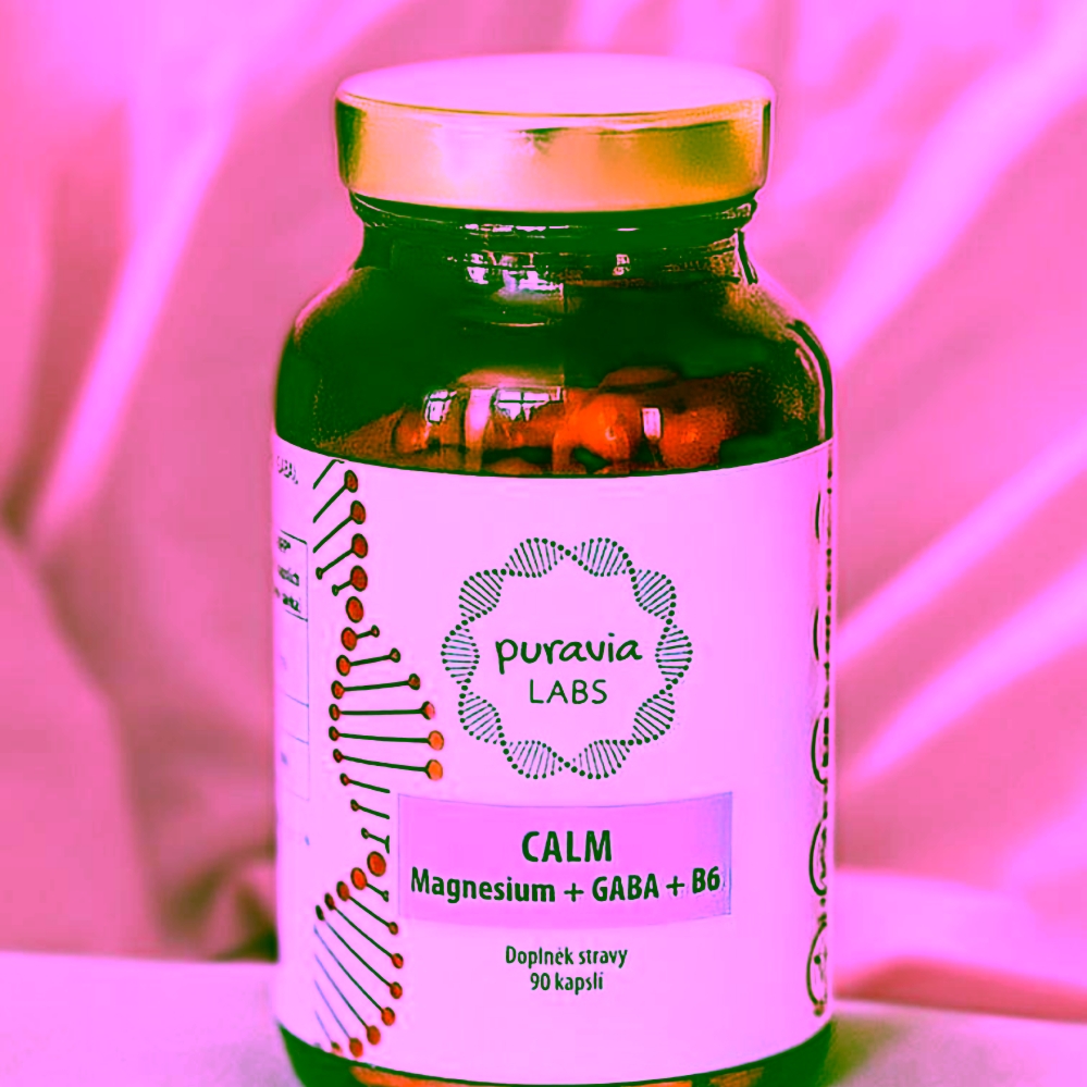 Puravia Labs CALM Magnesium+GABA+B6