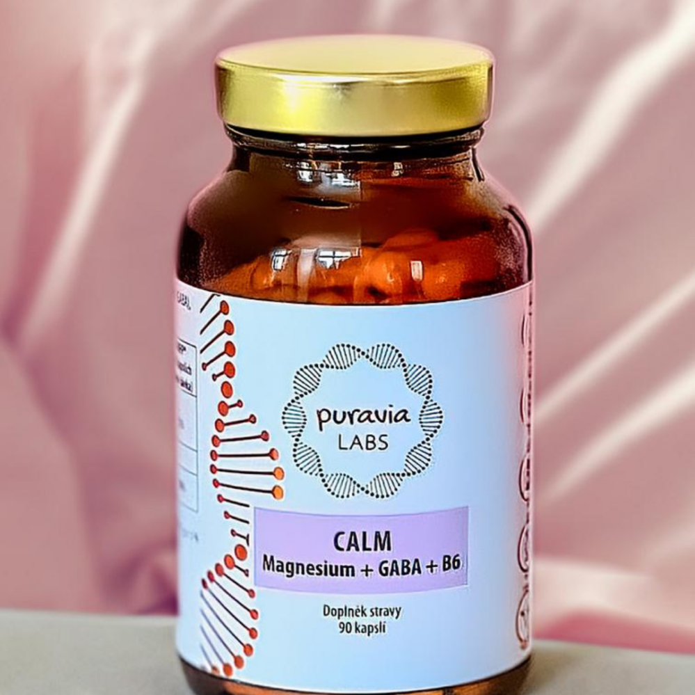 Puravia Labs CALM Magnesium+GABA+B6