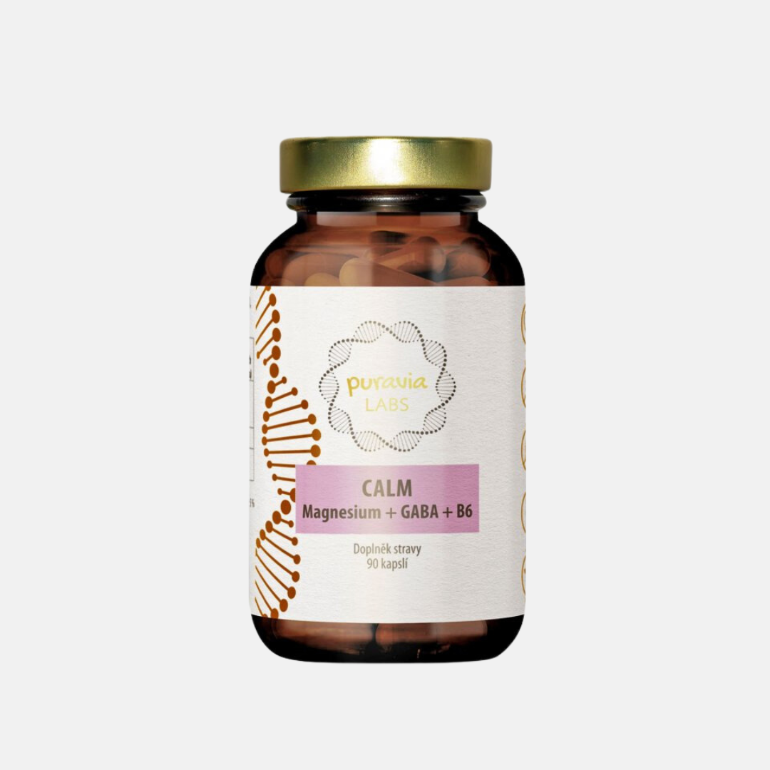 Puravia Labs CALM Magnesium+GABA+B6