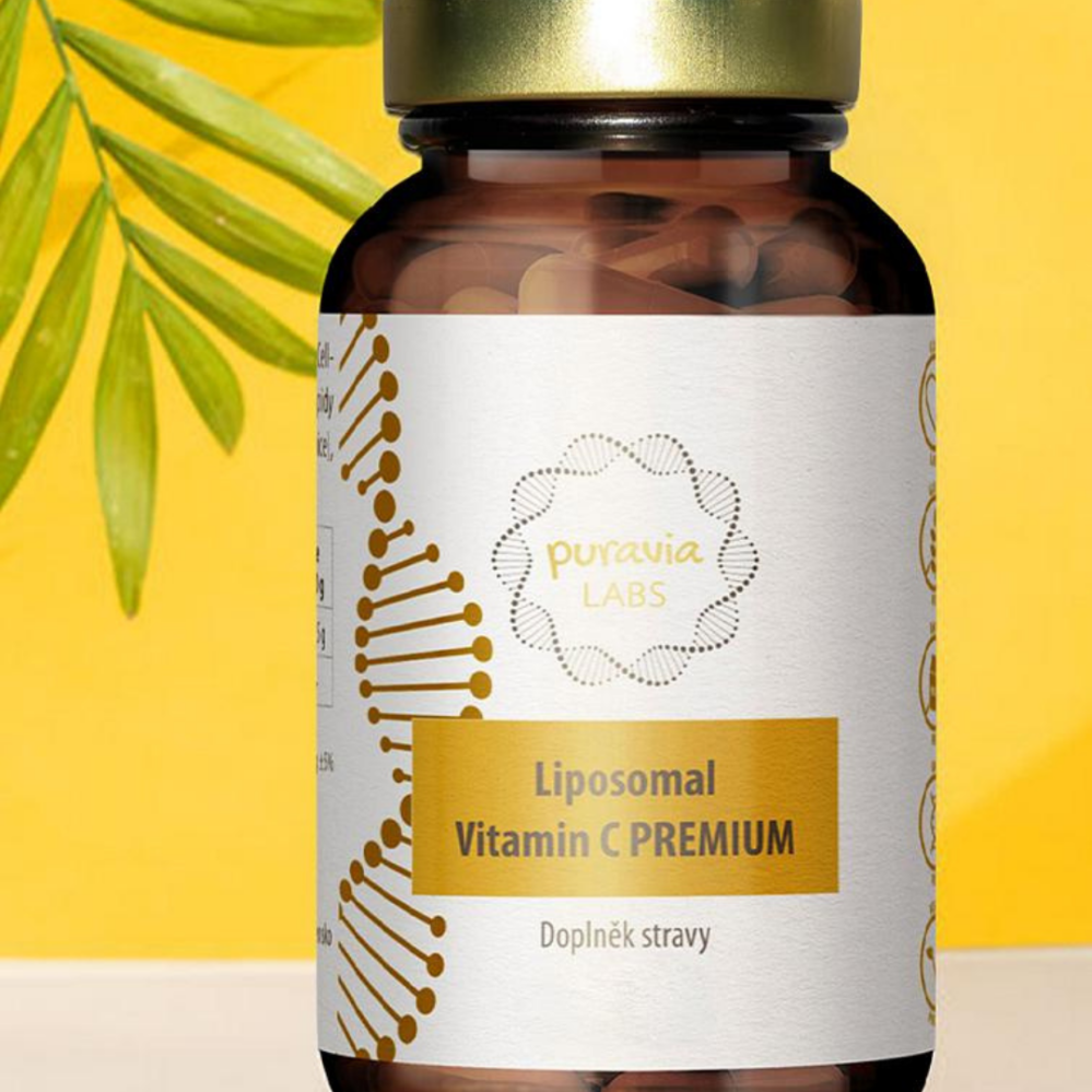 Puravia Labs liposomální vitamín C PREMIUM
