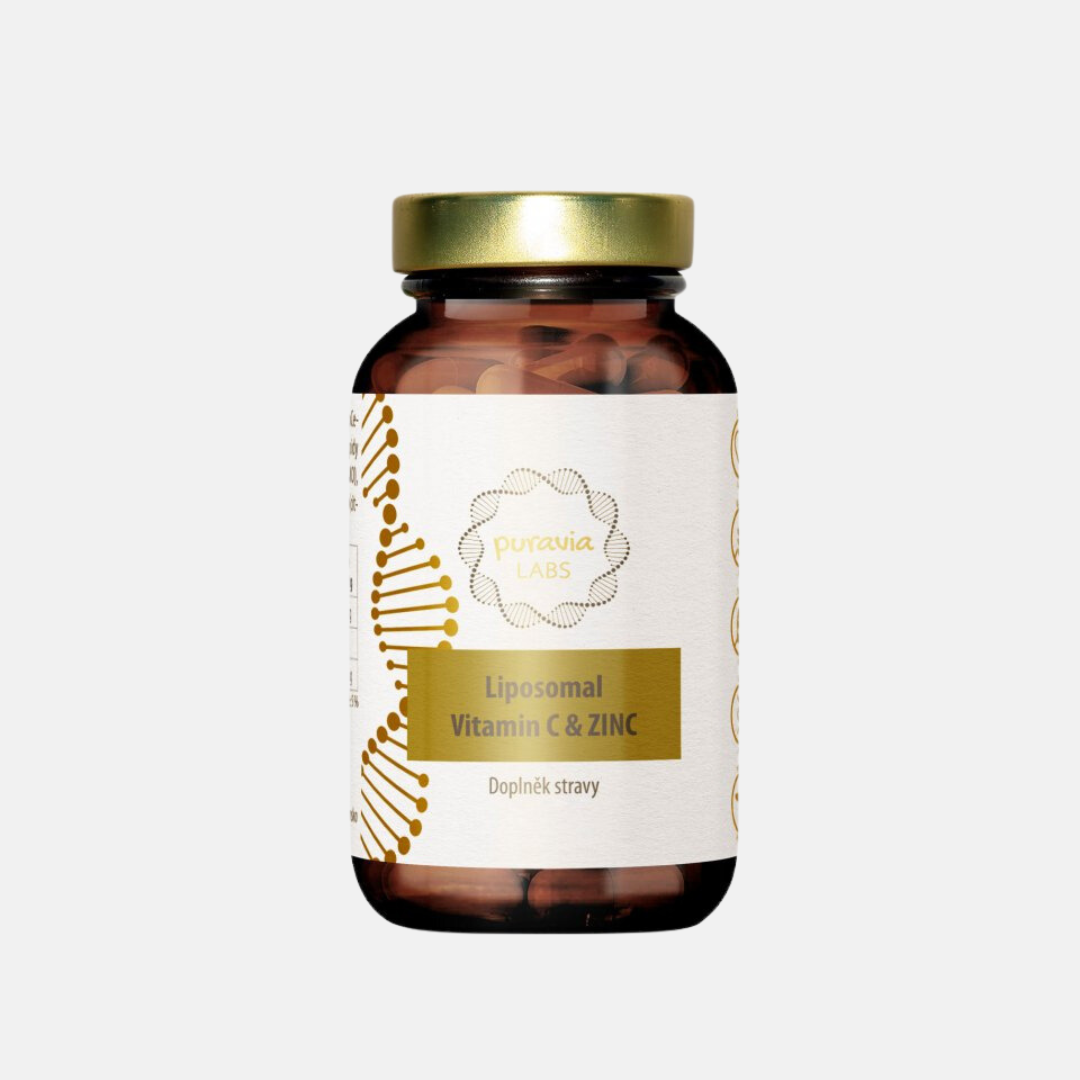 Puravia Labs liposomální vitamín C se zinkem