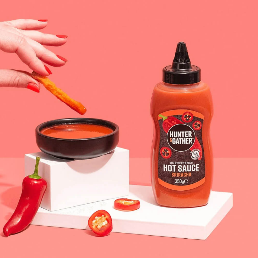 Hunter & Gather Pálivá omáčka Sriracha bez přidaného cukru