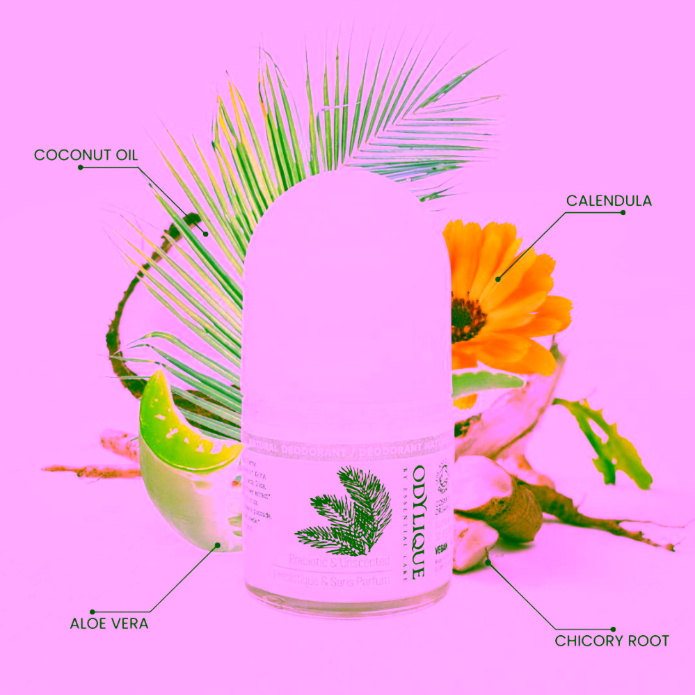 Odylique Prebiotický kuličkový deodorant bez vůně