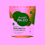 Planet Paleo Organic Bone Broth Ancient Mushrooms Hovězí vývar a protein s houbami