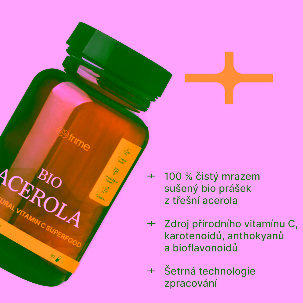 Trime Bio Acerola 90 kapslí