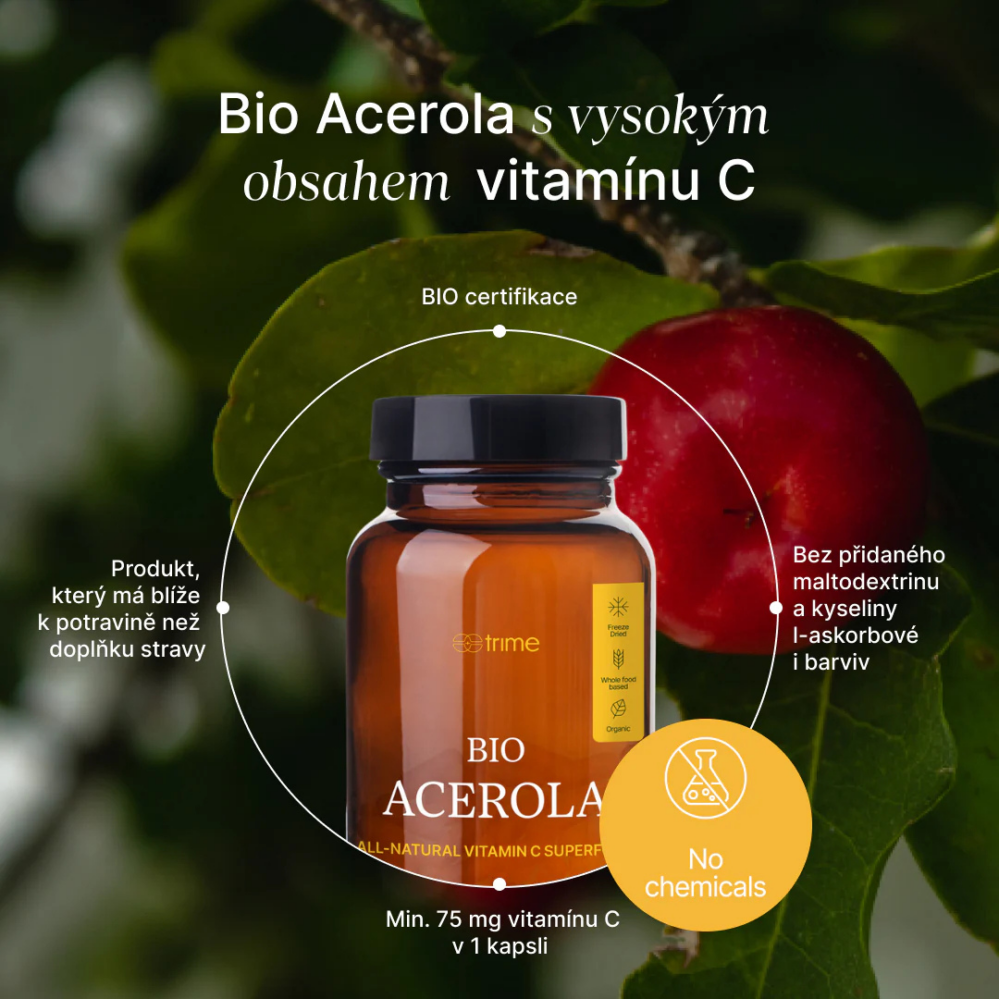 Trime Bio Acerola 90 kapslí