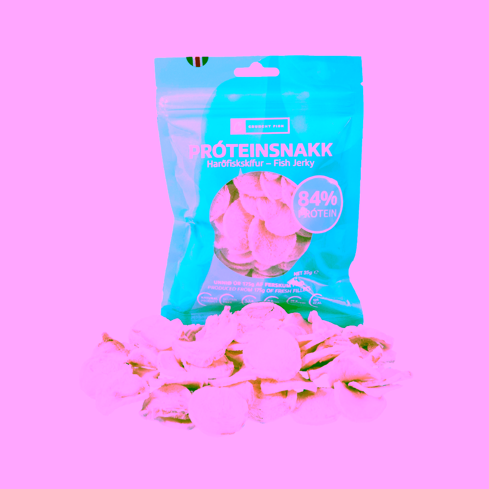 Crunchy Fish Icelandic Fish Jerky Chips