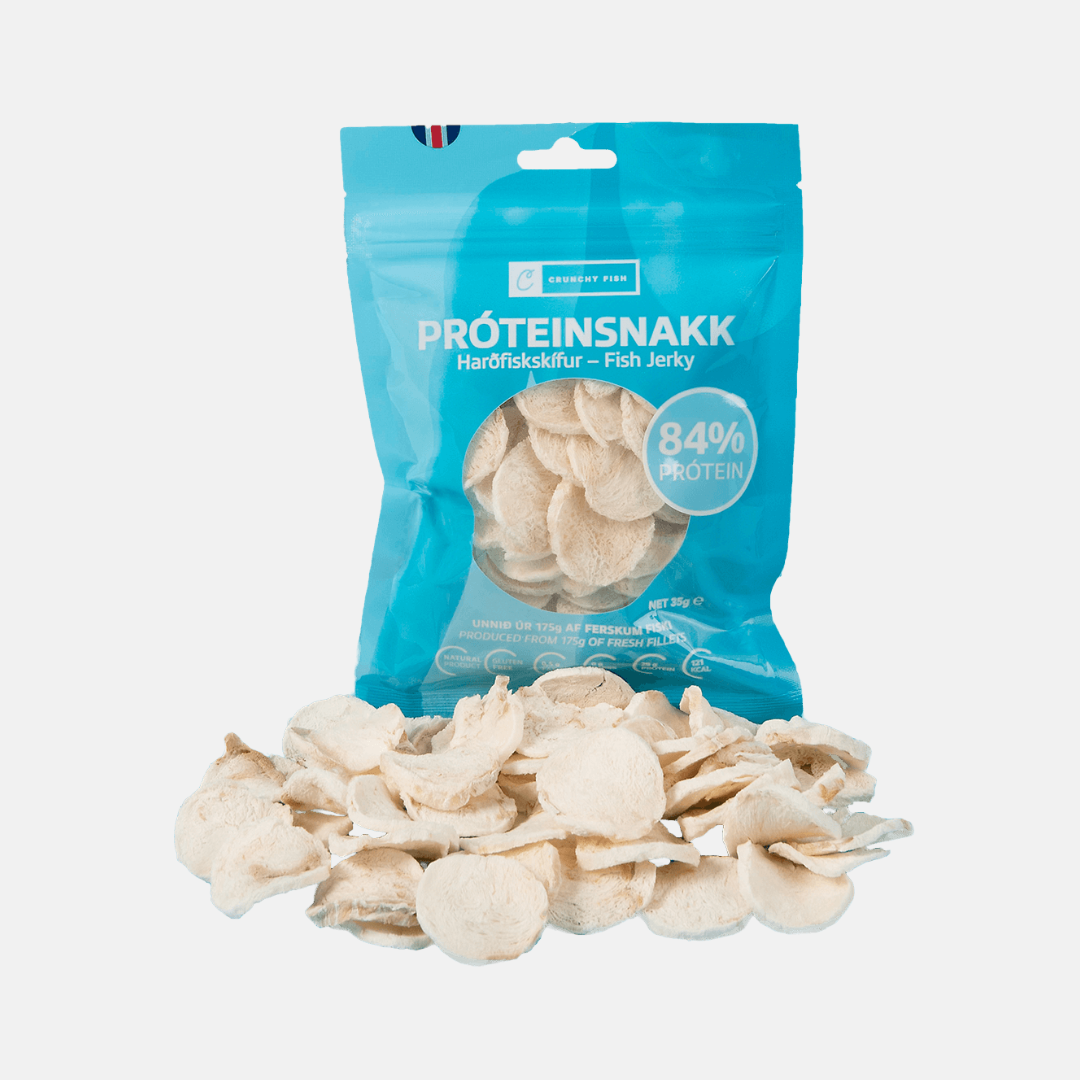 Crunchy Fish Icelandic Fish Jerky Chips