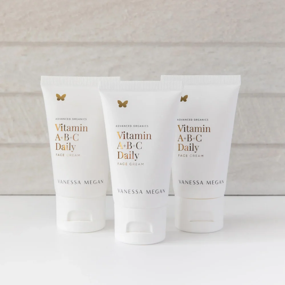 Vanessa Megan Lehký antioxidační denní krém s vitamíny Vitamin A+B+C Daily Face Cream