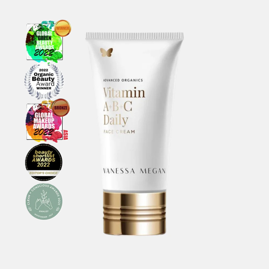 Vanessa Megan Lehký antioxidační denní krém s vitamíny Vitamin A+B+C Daily Face Cream