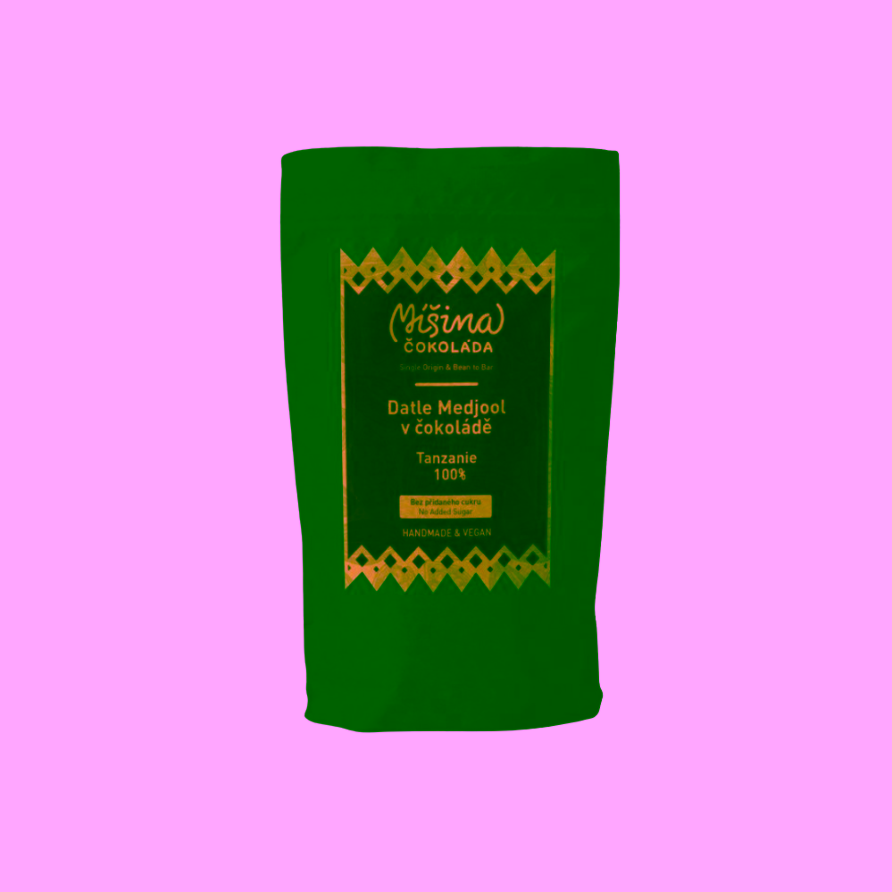 Míšina čokoláda Datle Medjool v čokoládě Tanzanie 100 %