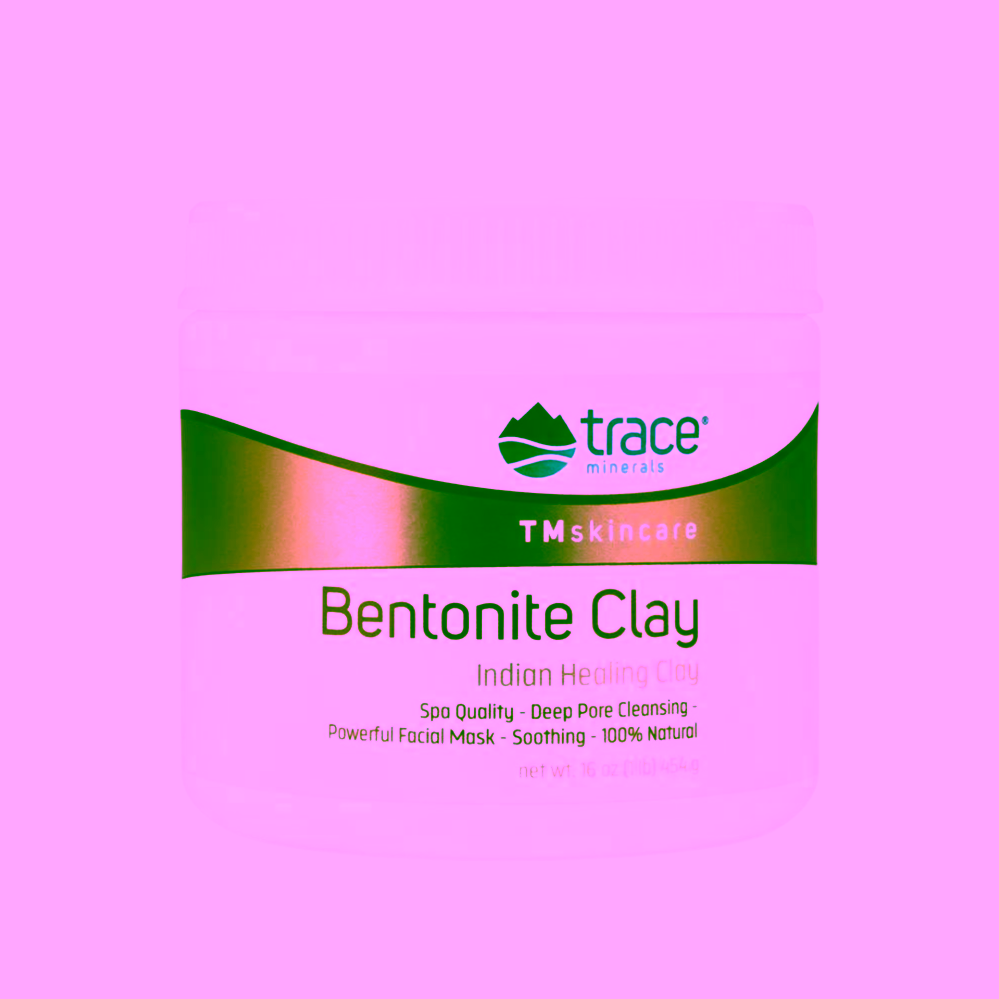 Trace Minerals Bentonitový jíl v prášku 454 g