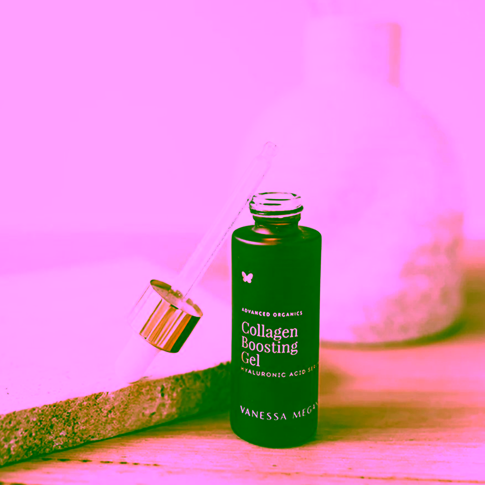 Vanessa Megan Lehké kolagen posilující sérum s kyselinou hyaluronovou Collagen Boosting Gel Hyaluronic Acid Serum