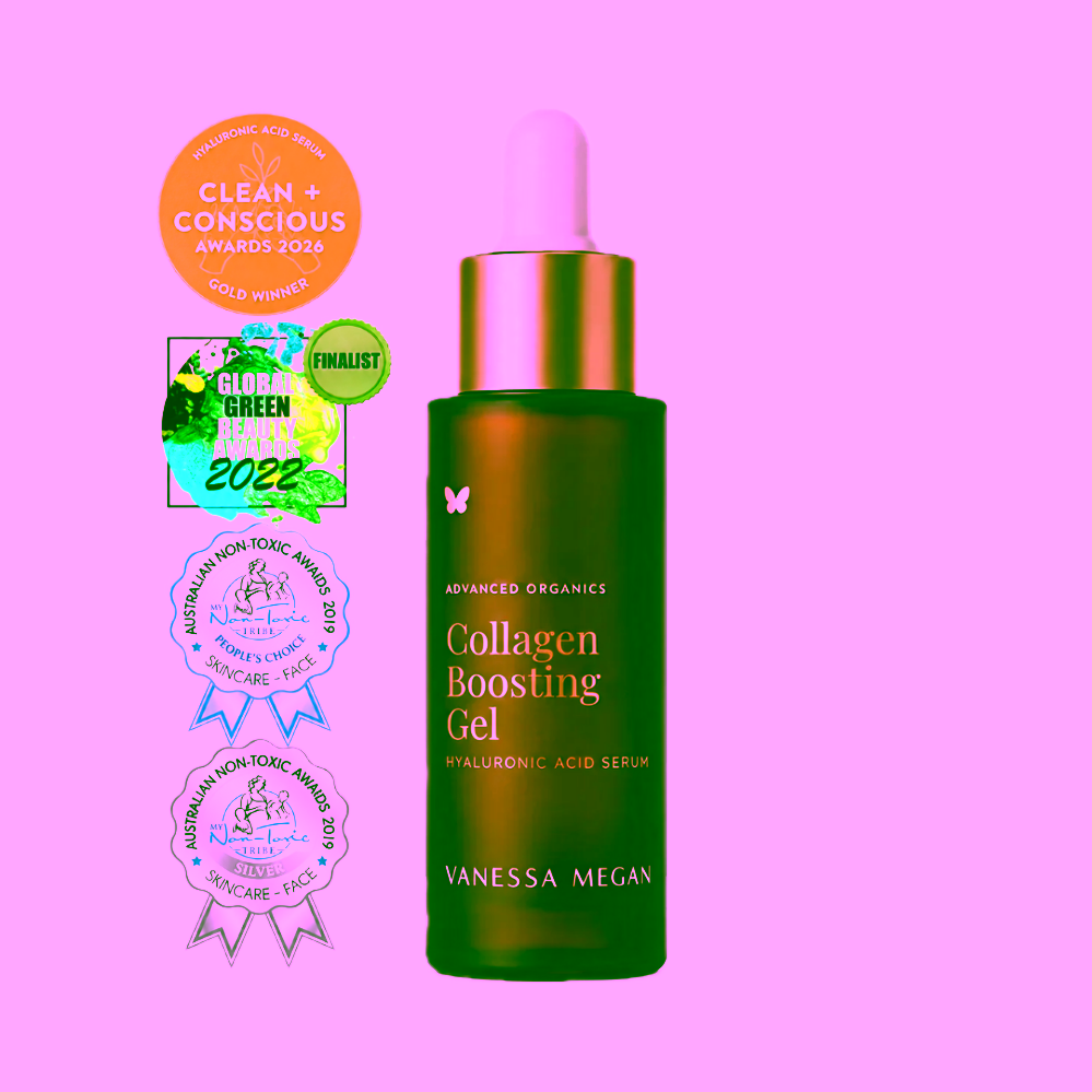 Vanessa Megan Lehké kolagen posilující sérum s kyselinou hyaluronovou Collagen Boosting Gel Hyaluronic Acid Serum