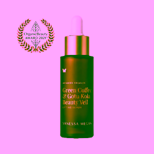 Vanessa Megan Liftingové hydra sérum se stimulující zelenou kávou a Gotu Kola Green Coffee & Gotu Kola Plumping Beauty Veil Serum