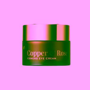 Vanessa Megan Zpevňující oční krém s peptidy z koloidní mědi a ibišku Copper & Rose Firming Eye Cream