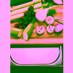 Chefs Soul NUMI Dubová krájecí deska s nerez přihrádkou