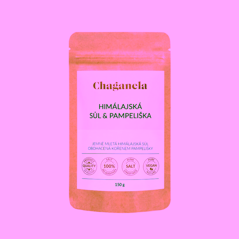 Chaganela Himálajská sůl s praženým kořenem pampelišky