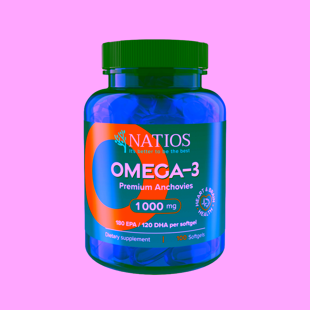 Natios Omega-3 Premium Anchovies 1000 mg