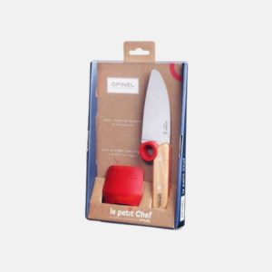 Opinel Le Petit Chef set dětský nůž + chránič prstů