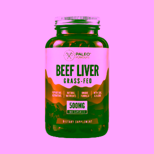 Paleo Powders Hovězí játra grass-fed beef liver