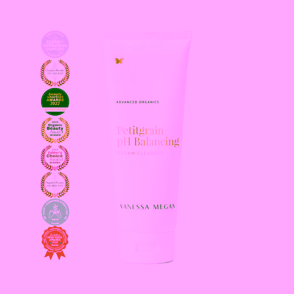 Vanessa Megan Lehký pH balanční čistící krém Petitgrain pH Balancing Cream Cleanser