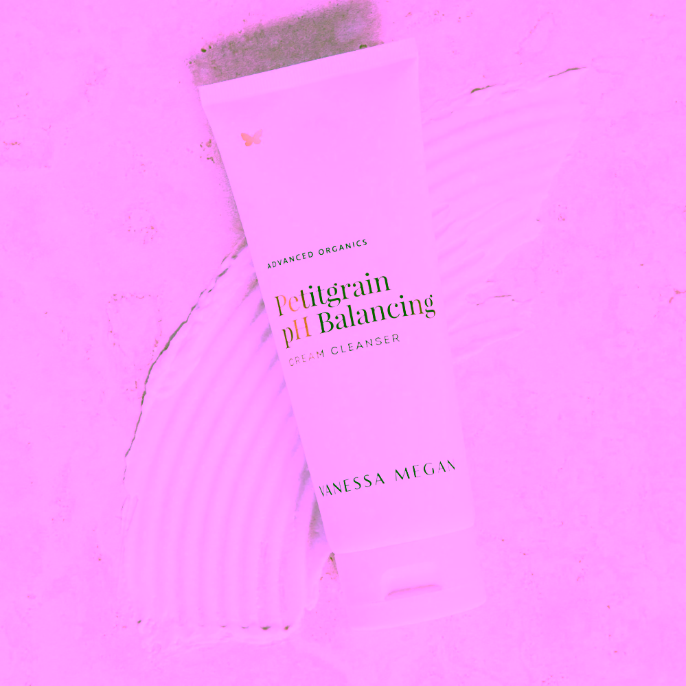 Vanessa Megan Lehký pH balanční čistící krém Petitgrain pH Balancing Cream Cleanser