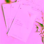 Vanessa Megan Hydratační anti-aging maska s koloidním zlatem v kokosové membráně Gold & Lime Caviar Coconut Membrane Sheet Mask 3 Pack