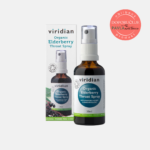 Viridian Nutrition Bio Elderberry Throat Spray Organic Sprej při bolesti v krku a kašli